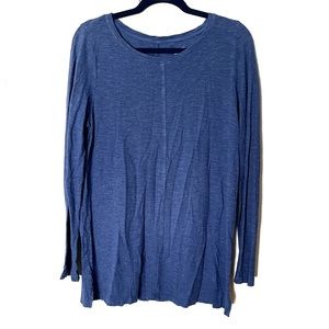 Eileen Fisher Blue Long Sleeve Tunic
